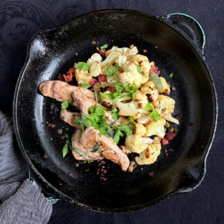 Amy Thielen’s Brown Butter Chicken and Cauliflower Sauté