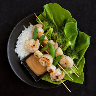 Grilled Shrimp and Scallop Skewers