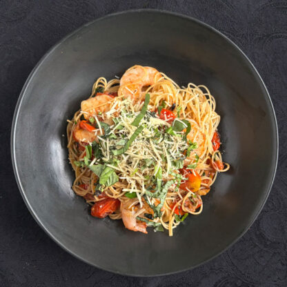 Shrimp Capellini Pomodoro