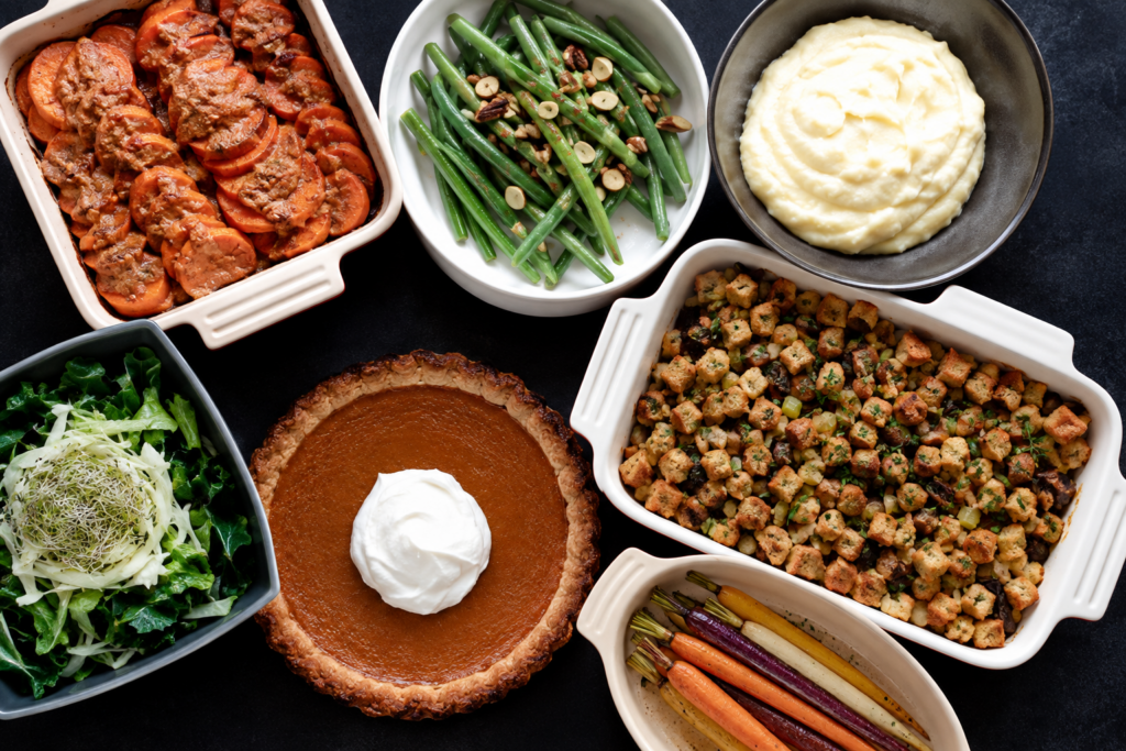 Homegrown Foods Thanksgiving dinner