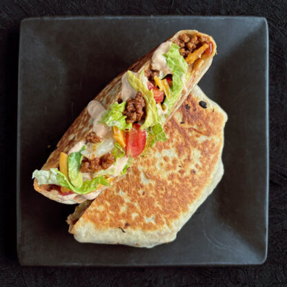 Vegetarian Crunchwrap Supreme